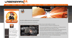 Desktop Screenshot of lasergrafix24.com